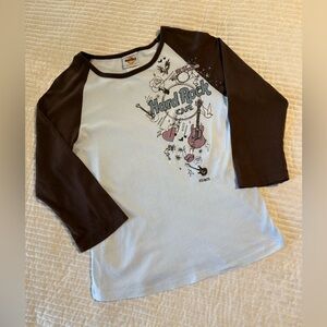 Girls Hard Rock Atlanta Shirt Size Large
